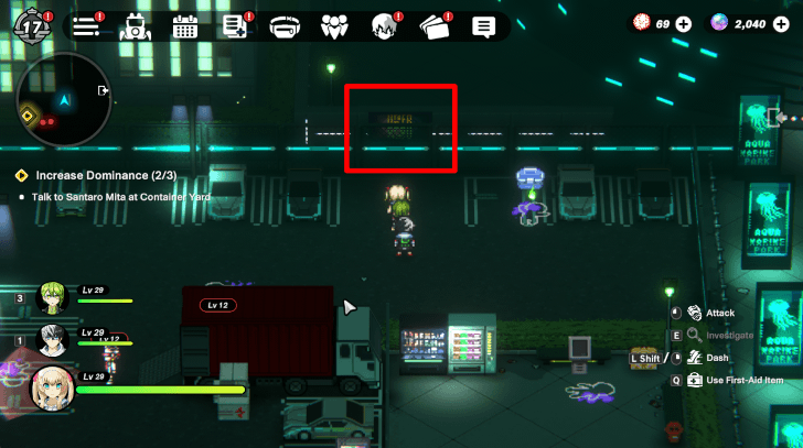 Aqua Marine Park Front Graffiti In Leftside Parking Lot