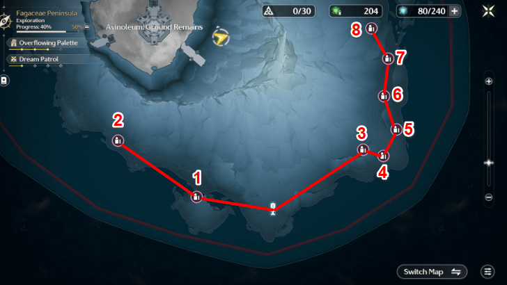 Midnight Veil - South of Avinoleum Ground Remains