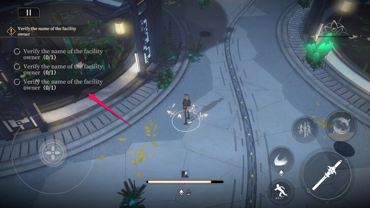 Go to the Structure to the Left