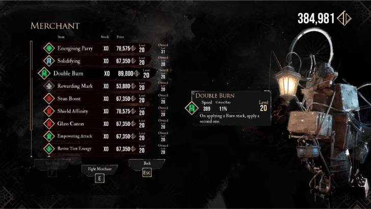 Sacred River Double Burn