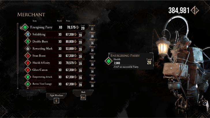 Sacred River Energising Parry