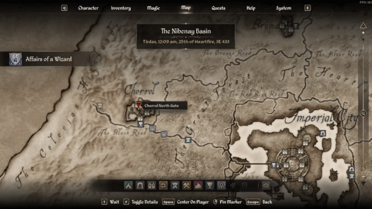 Next of Kin Starting Location Map