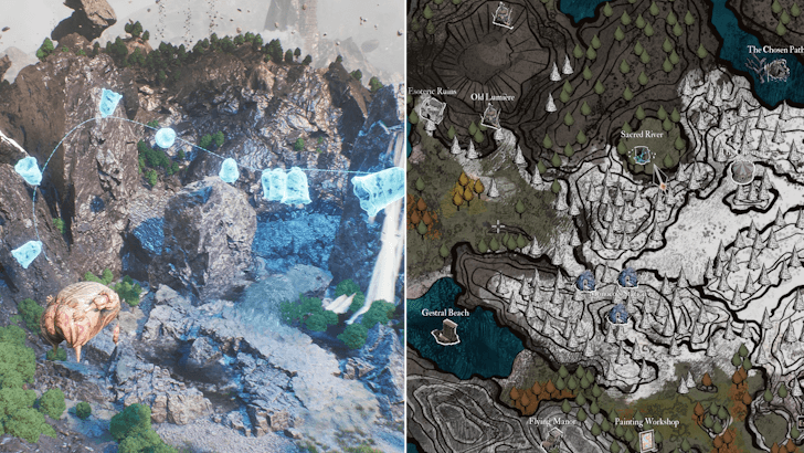 How to Get to Sacred River