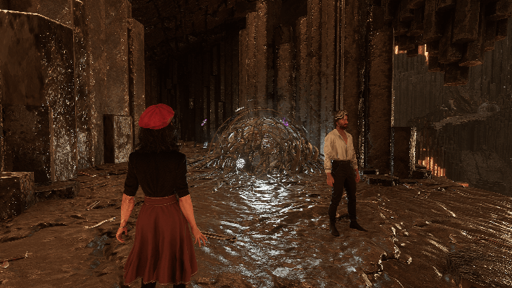 Stone Wave Cliffs Cave Paint Cage