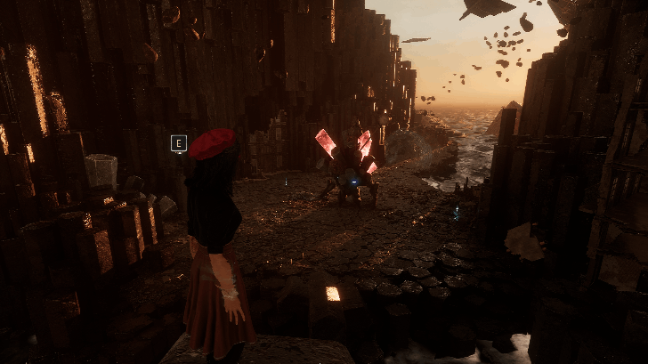 Stone Wave Cliffs Cave Chromatic Hexga