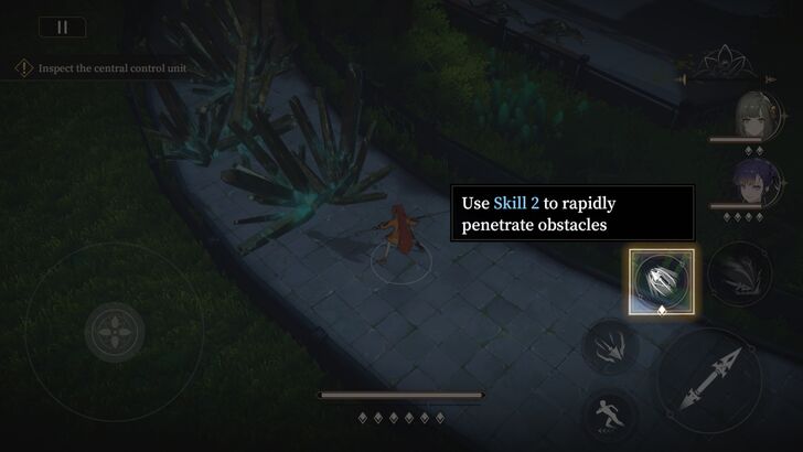 Destroy Crystals Using Xin