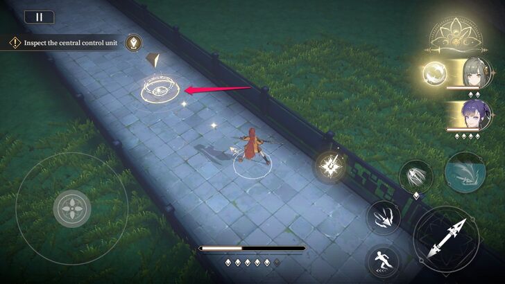 Head to the Teleporter