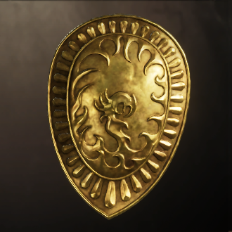 Golden Saint Shield