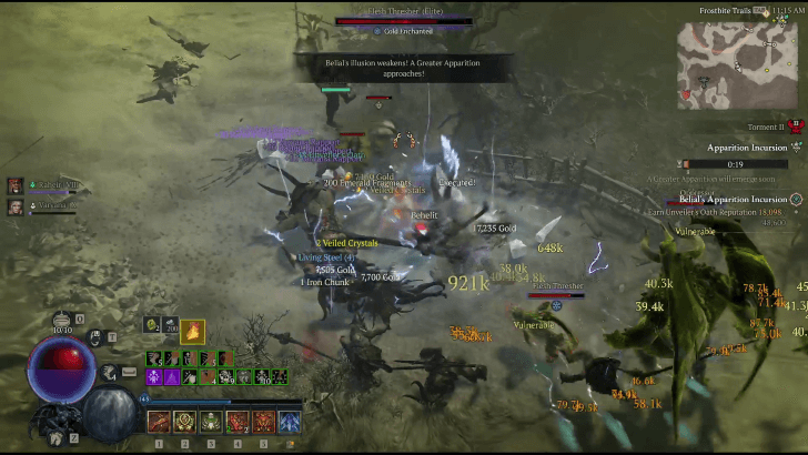 Behelit Farming Participate in Apparition Incursions