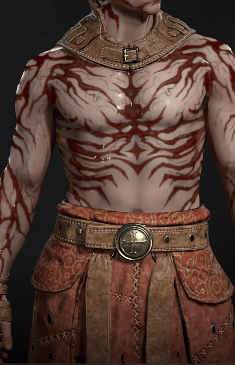 Diablo 4 - Blood Raven Veins  Marking Transmog