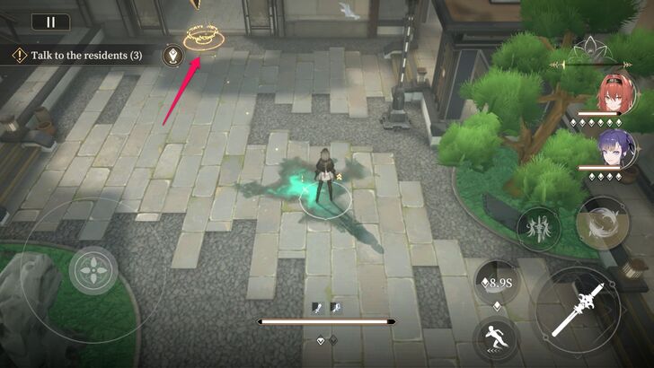 Head to the Teleporter