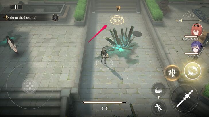 Head to the Teleporter