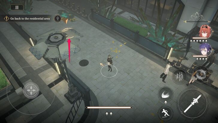 Head to the Teleporter