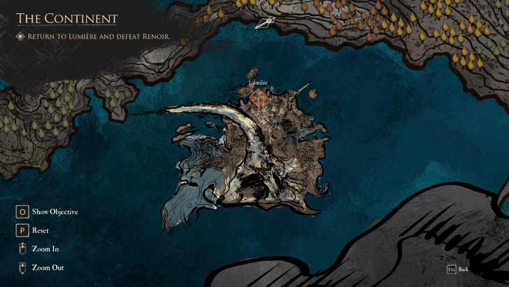 Lumiere Map Location