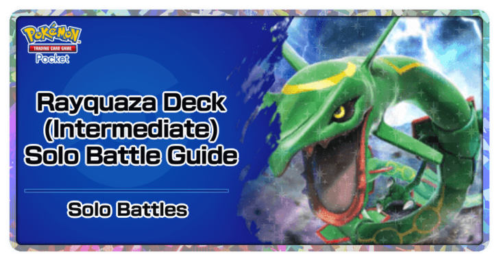 Pokemon TGC Pocket - Rayquaza Deck (Event) Deck Build and How to Play