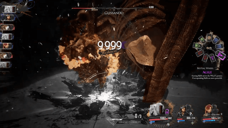 Glissando Dark Weakness