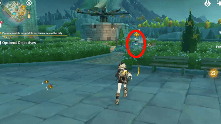 Genshin - Talk to Venti