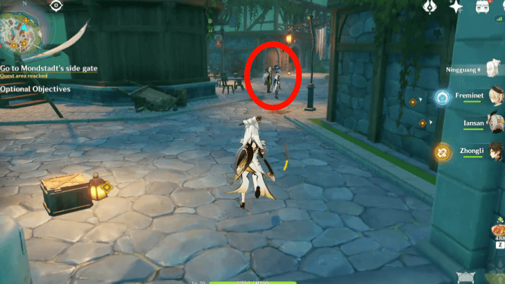 Genshin - Razor and Lisa at the Angel