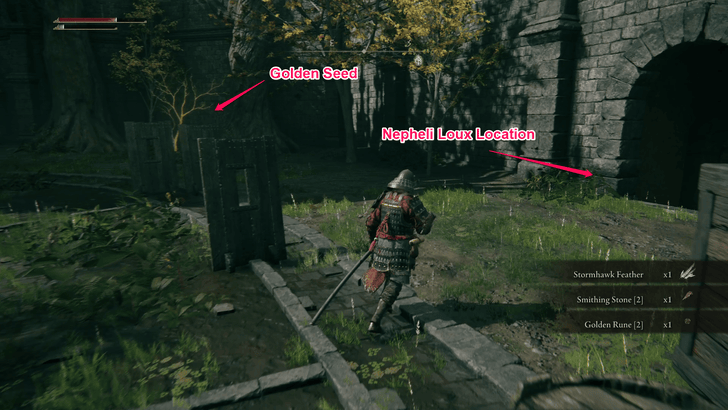 Nepheli Loux Location