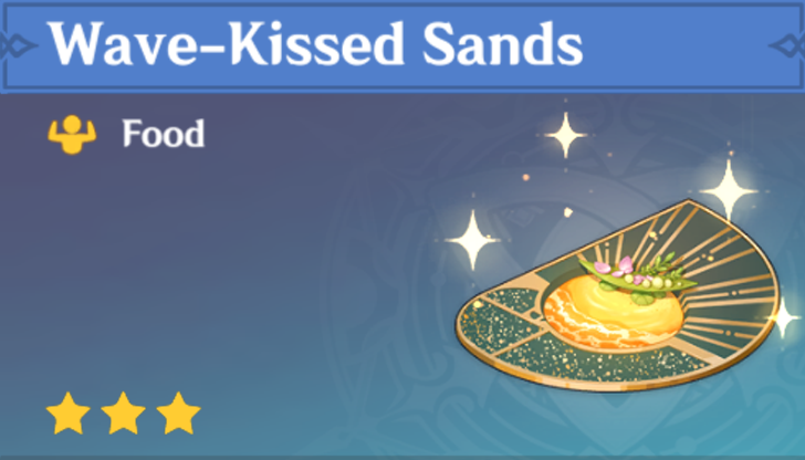 Genshin Impact - How to Get Wave-Kissed Sands and Effects