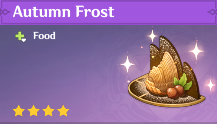 Genshin Impact - How to Get Autumn Frost and Effects