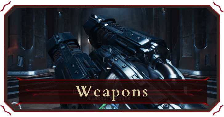 List of Weapons