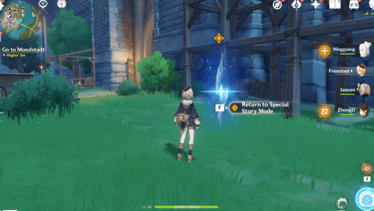 Genshin - Special Story Mode