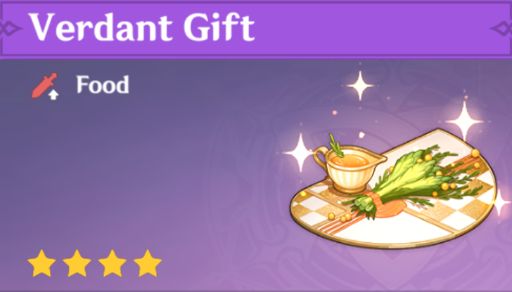Genshin Impact - How to Get Verdant Gift and Effects