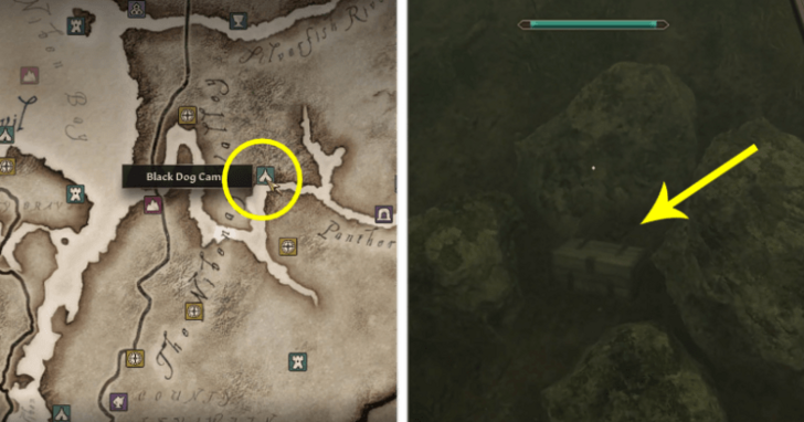 Look for the Treasure in Black Dog Camp