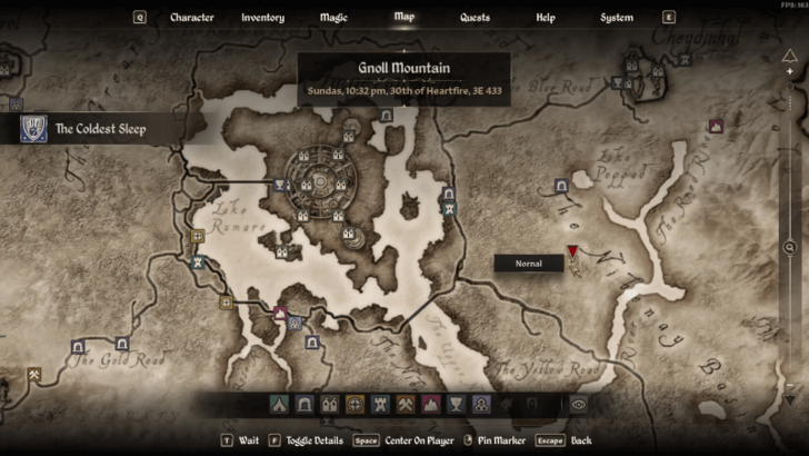 A Kiss Before Dying Starting Location Map