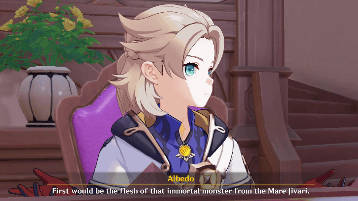 Genshin - immortal monster from Mare Jivari