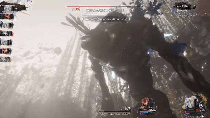 Chromatic Bourgeon Spits Out a Character