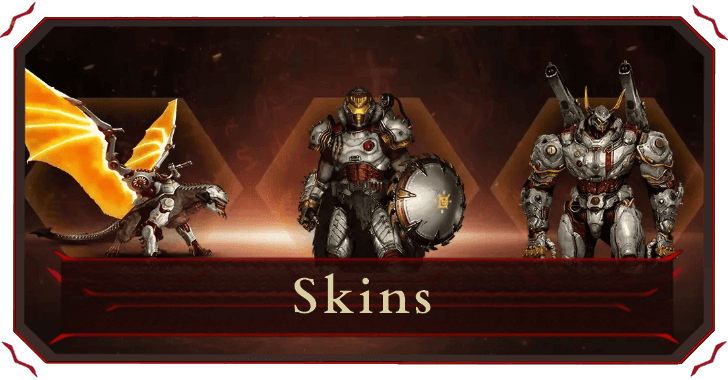 Doom the Dark Ages List of Skins