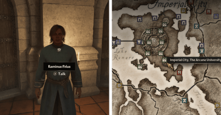 Raminus Polus Location