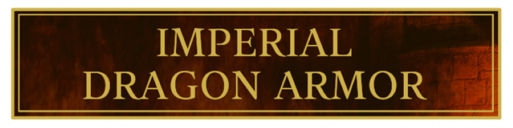 TES IV Oblivion Imperial Dragon Armor Banner