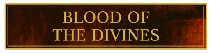 TES IV Oblivion Blood of the Divines Banner
