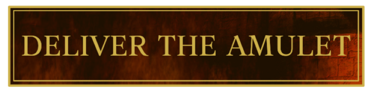 TES IV Oblivion Deliver the Amulet Banner