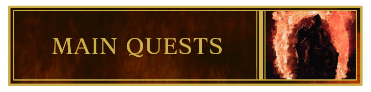 TES IV Oblivion Main Quests Banner