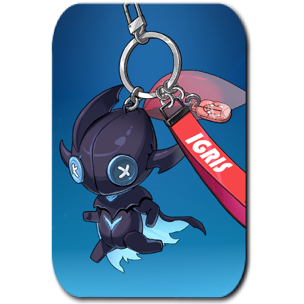 Lucky Igris Keychain