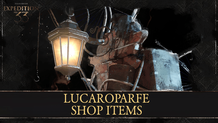 Lucaroparfe Merchant Shop Items