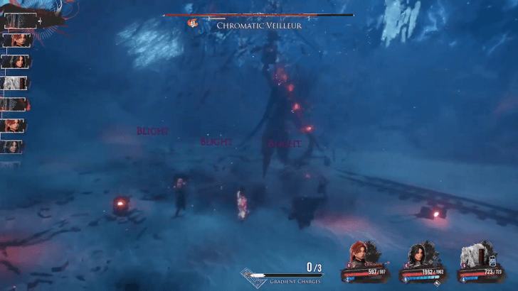 Chromatic Veilleur Applying Blight