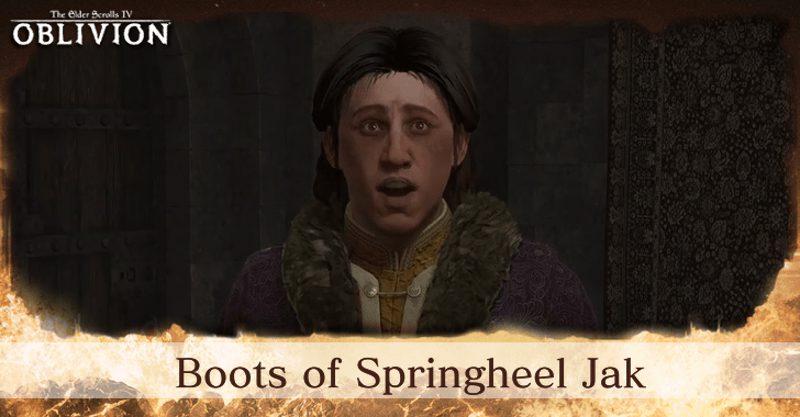 The Elder Scrolls IV Oblivion - Boots of Springheel Jak