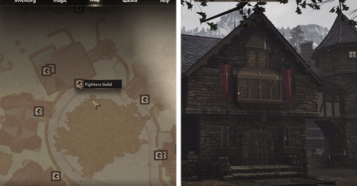 Oblivion Unfinished Guild Loc