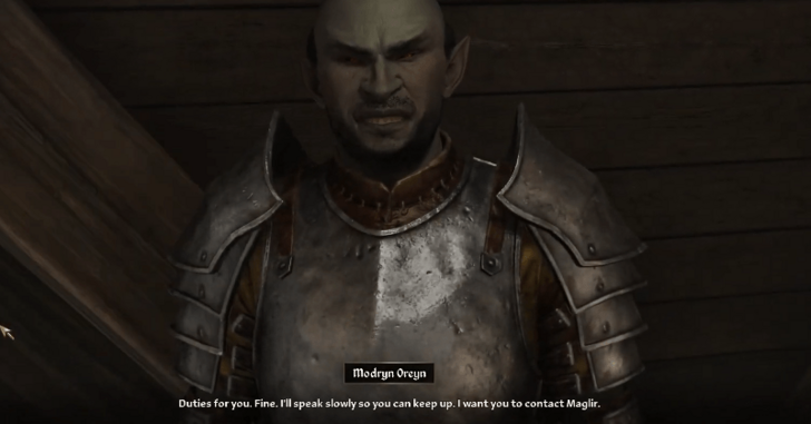 Oblivion Unfinished Modryn