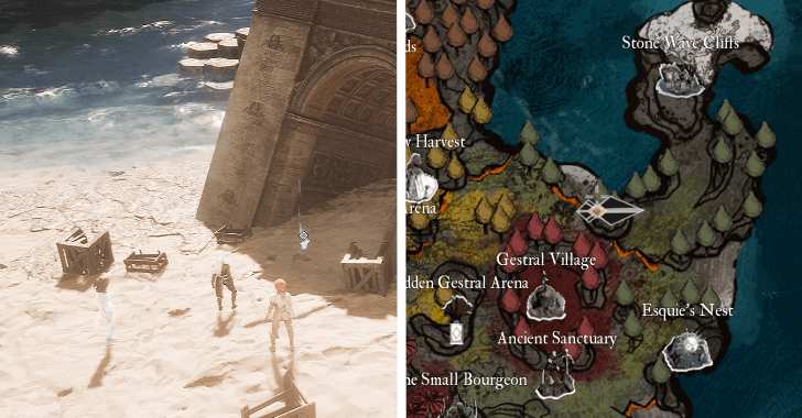 Clair Obscur - Energising Start I Location