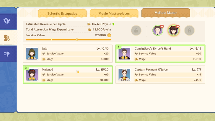 Genshin - Raising Mellow Manor Revenue