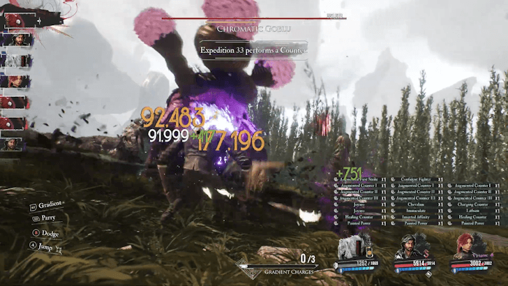 Chromatic Goblu Dodge and Parry its Attacks