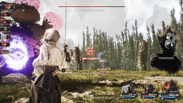 Chromatic Goblu Destroy the Flower Orbs