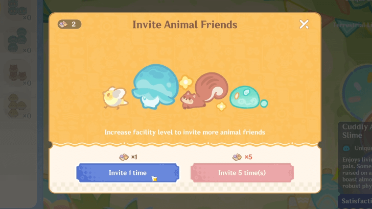 Genshin - Invite More Animal Friends
