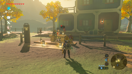 The Legend of Zelda Breath of the Wild (BotW) - Talk to Hudson